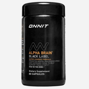 alpha brain black