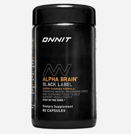 alpha brain black alpha brain black